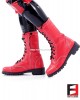 LEATHER COLOR COMBAT BOOTS SE-BOOT12C