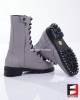 LEATHER COLOR COMBAT BOOTS SE-BOOT12C