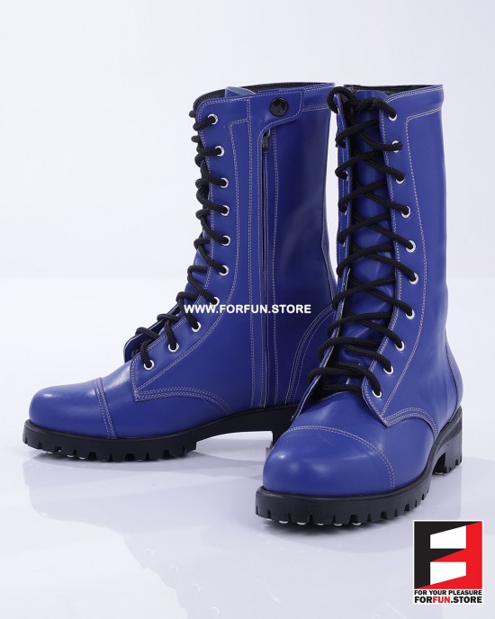 LEATHER COLOR COMBAT BOOTS SE-BOOT12C