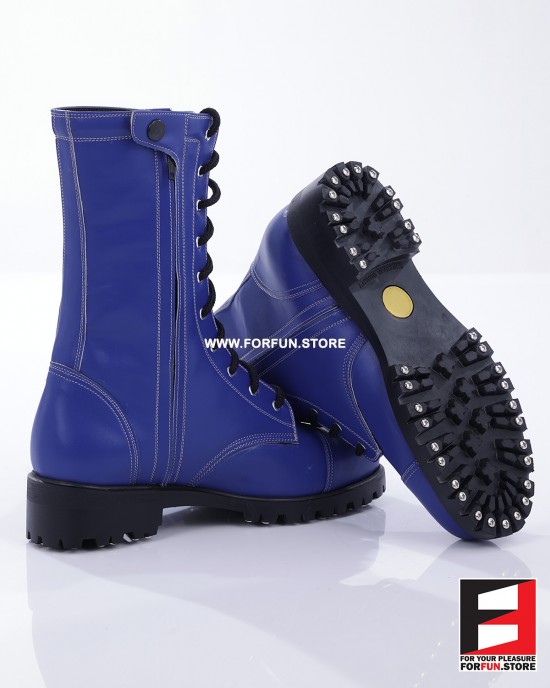 LEATHER COLOR COMBAT BOOTS SE-BOOT12C