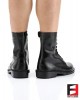 LEATHER COMBAT BOOTS TYPE J