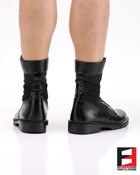 LEATHER COMBAT BOOTS TYPE K