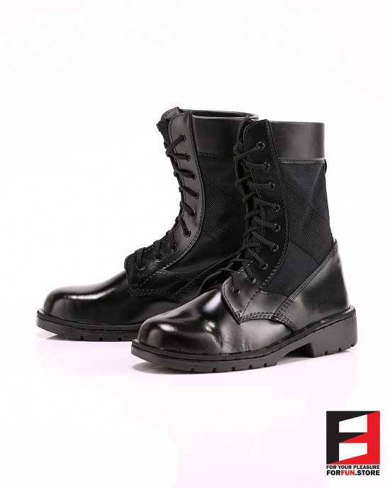 LEATHER COMBAT BOOTS TYPE K