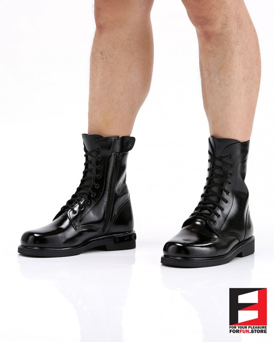 LEATHER COMBAT BOOTS TYPE P