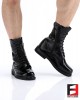 LEATHER COMBAT BOOTS TYPE P