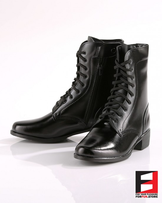 LEATHER COMBAT BOOTS TYPE S