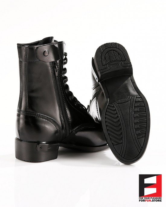 LEATHER COMBAT BOOTS TYPE S