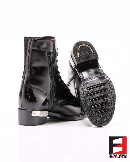 LEATHER COMBAT BOOTS TYPE T