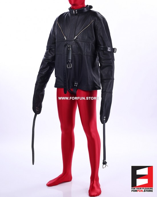 DELUXE LEATHER STRAITJACKET SJ001