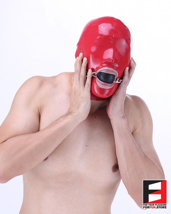 50MM PREMIUM SILICONE BALL GAG WITH CHAIN GG002L