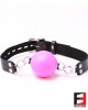 50MM PREMIUM SILICONE BALL GAG WITH CHAIN GG002L