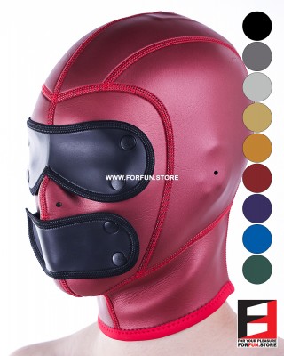 NEOPRENE MASK WITH BLINDFOLD