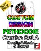 CUSTOM DESIGN PETHOODIE - Combo Set A: Hoodie & Pants & Short CUSTOM DESIGN PETHOODIE - Combo Set A: Hoodie & Pants & Short