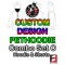 CUSTOM DESIGN PETHOODIE - Combo Set C: Hoodie & Short 
